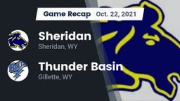 Recap: Sheridan  vs. Thunder Basin  2021