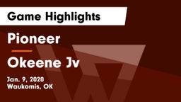 Pioneer  vs Okeene Jv Game Highlights - Jan. 9, 2020