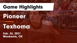 Pioneer  vs Texhoma  Game Highlights - Feb. 26, 2021