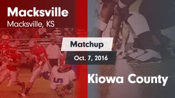 Matchup: Macksville High vs. Kiowa County 2016
