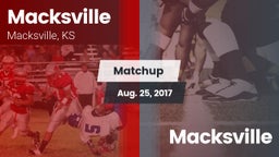 Matchup: Macksville High vs. Macksville  2017
