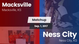 Matchup: Macksville High vs. Ness City  2017