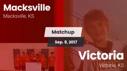 Matchup: Macksville High vs. Victoria  2017