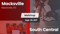 Matchup: Macksville High vs. South Central  2017