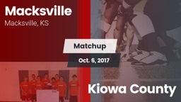Matchup: Macksville High vs. Kiowa County  2017