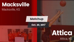 Matchup: Macksville High vs. Attica  2017