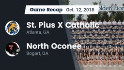 Recap: St. Pius X Catholic  vs. North Oconee  2018