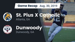 Recap: St. Pius X Catholic  vs. Dunwoody  2019