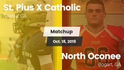 Matchup: St. Pius X Catholic vs. North Oconee  2019