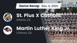 Recap: St. Pius X Catholic  vs. Martin Luther King Jr.  2020