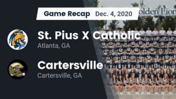 Recap: St. Pius X Catholic  vs. Cartersville  2020