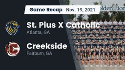 Recap: St. Pius X Catholic  vs. Creekside  2021