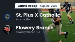 Recap: St. Pius X Catholic  vs. Flowery Branch  2023