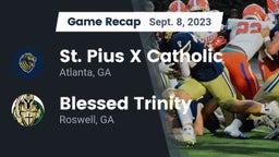 Recap: St. Pius X Catholic  vs. Blessed Trinity  2023