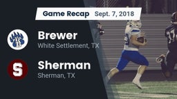 Recap: Brewer  vs. Sherman  2018
