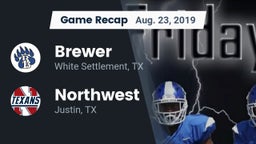 Recap: Brewer  vs. Northwest  2019