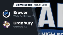 Recap: Brewer  vs. Granbury  2021