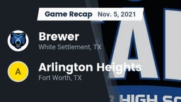Recap: Brewer  vs. Arlington Heights  2021