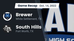 Recap: Brewer  vs. South Hills  2022