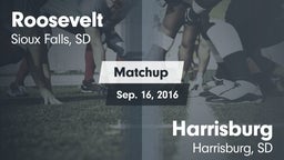 Matchup: Roosevelt High vs. Harrisburg  2016