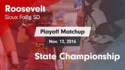 Matchup: Roosevelt High vs. State Championship 2016