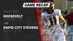 Recap: Roosevelt  vs. Rapid City Stevens  2016