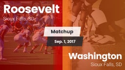 Matchup: Roosevelt High vs. Washington  2016