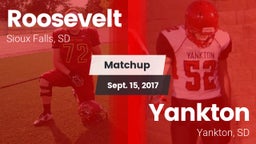 Matchup: Roosevelt High vs. Yankton  2016