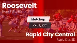 Matchup: Roosevelt High vs. Rapid City Central  2017