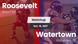 Matchup: Roosevelt High vs. Watertown  2017