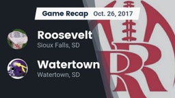 Recap: Roosevelt  vs. Watertown  2017
