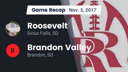 Recap: Roosevelt  vs. Brandon Valley  2017