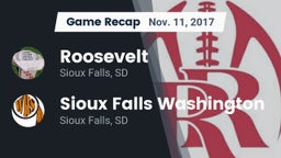 Recap: Roosevelt  vs. Sioux Falls Washington  2017
