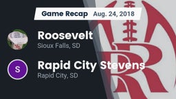 Recap: Roosevelt  vs. Rapid City Stevens  2018