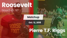 Matchup: Roosevelt High vs. Pierre T.F. Riggs  2018