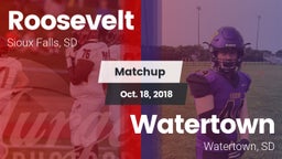 Matchup: Roosevelt High vs. Watertown  2018