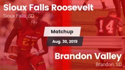 Matchup: Roosevelt High vs. Brandon Valley  2019
