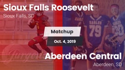 Matchup: Roosevelt High vs. Aberdeen Central  2019