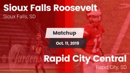 Matchup: Roosevelt High vs. Rapid City Central  2019