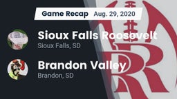 Recap: Sioux Falls Roosevelt  vs. Brandon Valley  2020