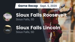 Recap: Sioux Falls Roosevelt  vs. Sioux Falls Lincoln  2020