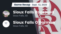 Recap: Sioux Falls Roosevelt  vs. Sioux Falls O'Gorman  2020