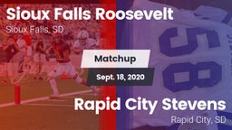 Matchup: Roosevelt High vs. Rapid City Stevens  2020