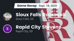 Recap: Sioux Falls Roosevelt  vs. Rapid City Stevens  2020