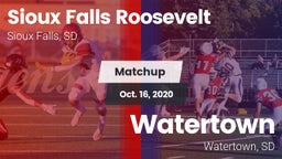 Matchup: Roosevelt High vs. Watertown  2020