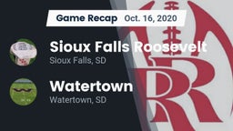 Recap: Sioux Falls Roosevelt  vs. Watertown  2020