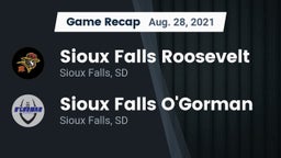 Recap: Sioux Falls Roosevelt  vs. Sioux Falls O'Gorman  2021