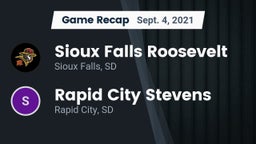 Recap: Sioux Falls Roosevelt  vs. Rapid City Stevens  2021