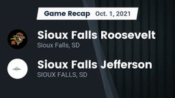 Recap: Sioux Falls Roosevelt  vs. Sioux Falls Jefferson  2021