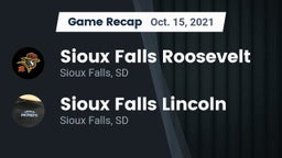 Recap: Sioux Falls Roosevelt  vs. Sioux Falls Lincoln  2021